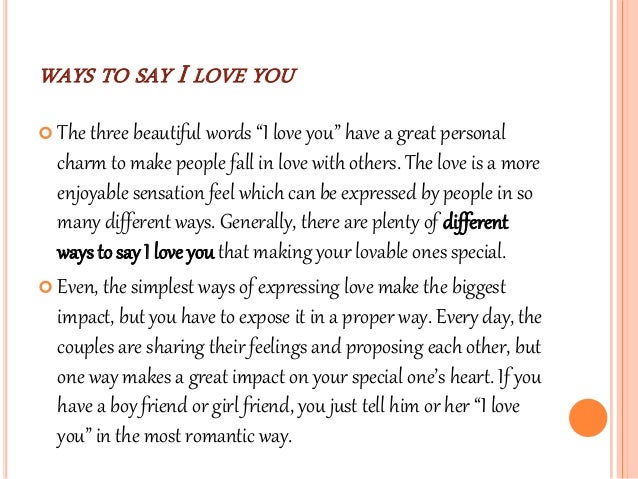 To Love Words Ways Express Your In To Love Words Ways Express Your In
